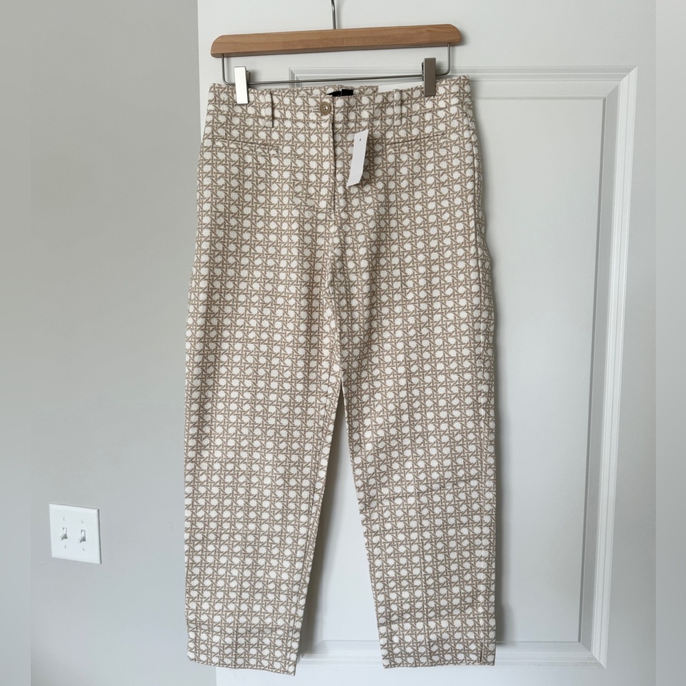 NWT Ann Taylor The Cotton Cropped Pant 2